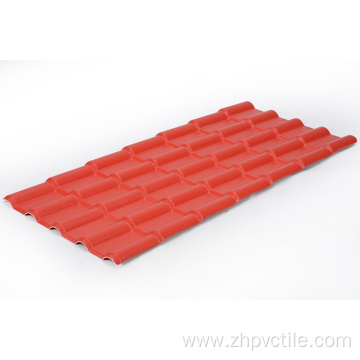 Roman type plastic resin upvc roof tile